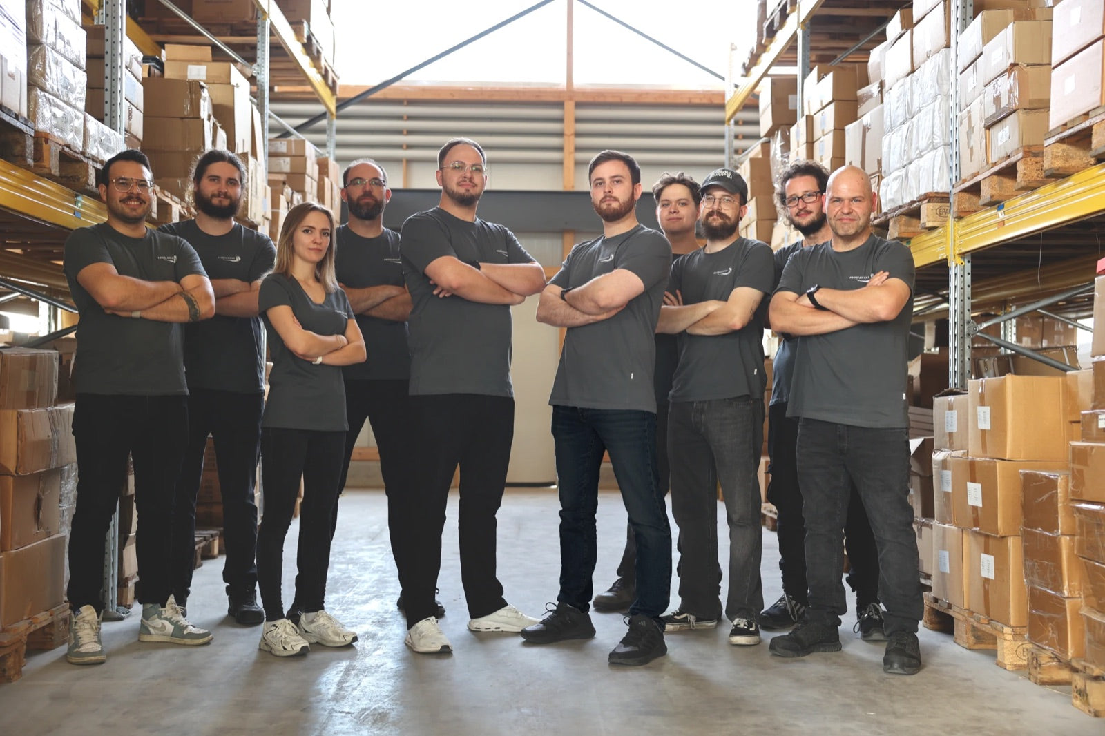 The PRODIAMANT founders and team in Neckarwestheim, Germany